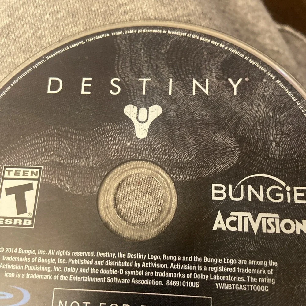Destiny Sony PlayStation 4 PS4 *DISC ONLY* *5128